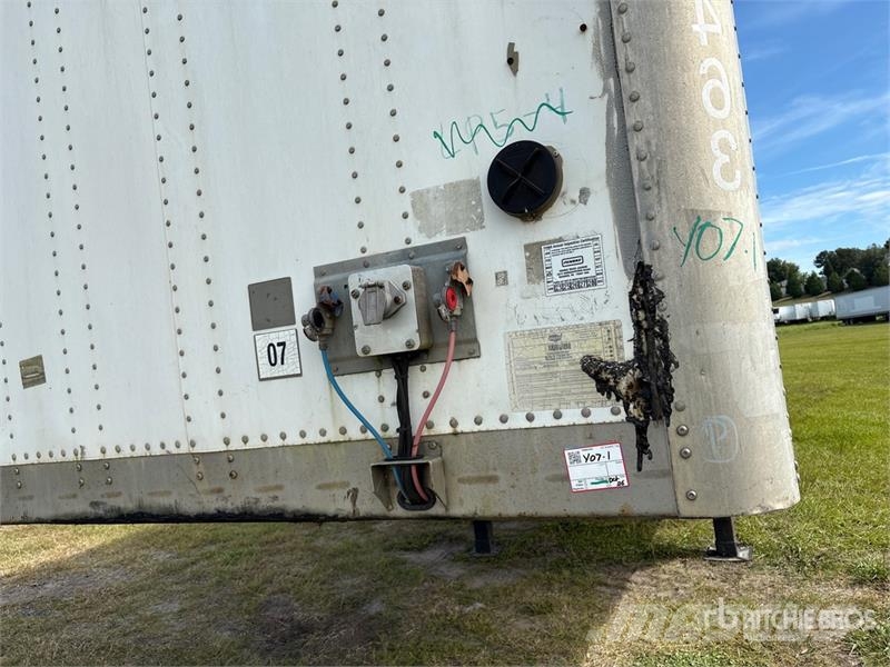 Wabash DVCVHPC 53 ft x 102 in T/A Van Trailer Skappåbygg
