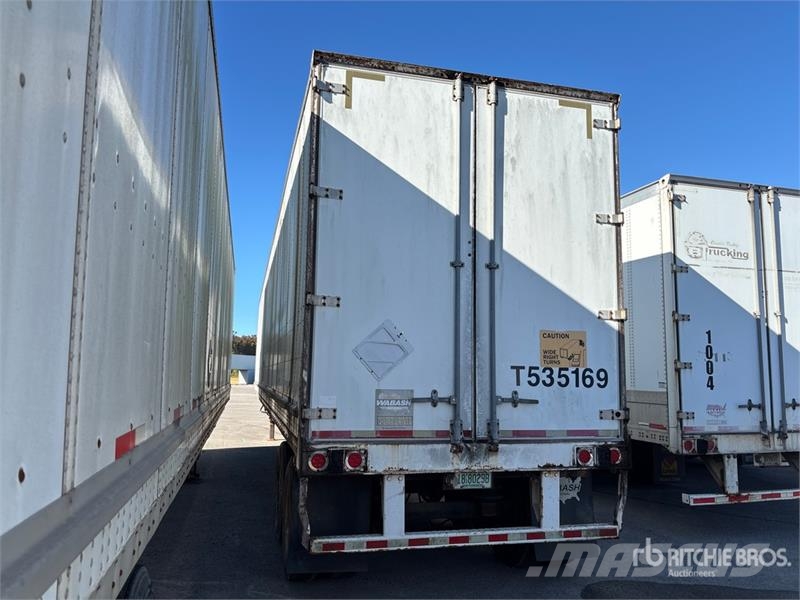 Wabash DVCVHPC 53 ft x 102 in T/A Van Trailer Dobozos pótkocsik