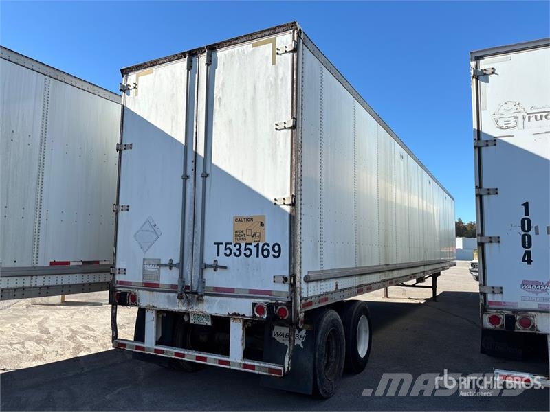 Wabash DVCVHPC 53 ft x 102 in T/A Van Trailer Dobozos pótkocsik