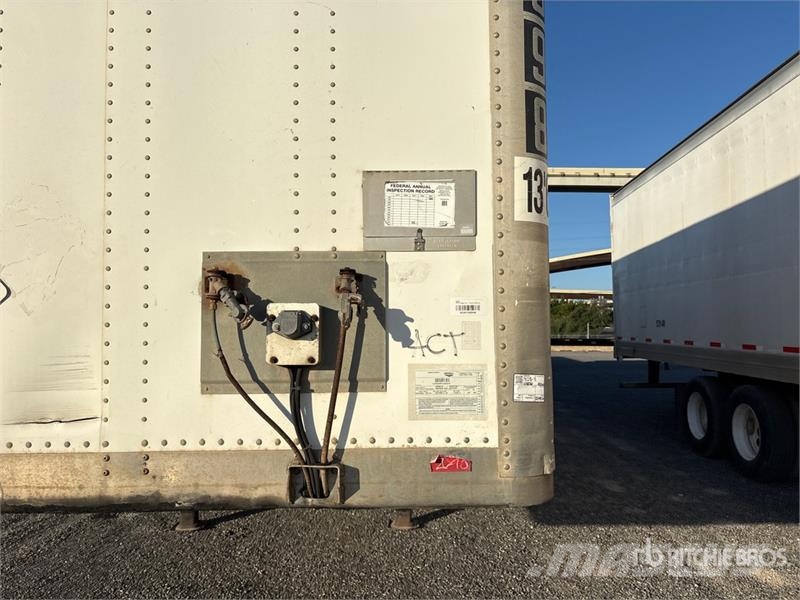 Wabash DVCVHPC 53 ft x 102 in T/A Van Trailer Furgons