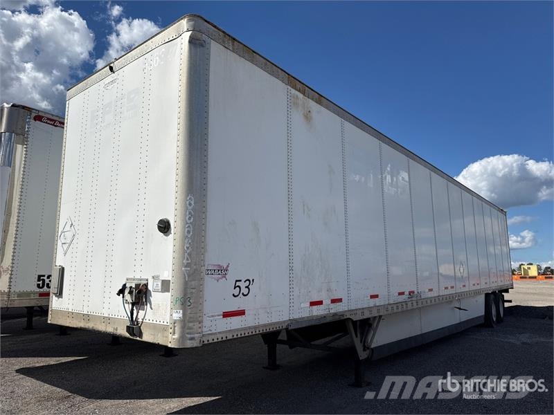 Wabash DVCVHPC 53 ft x 102 in T/A Van Trailer Box Trailers