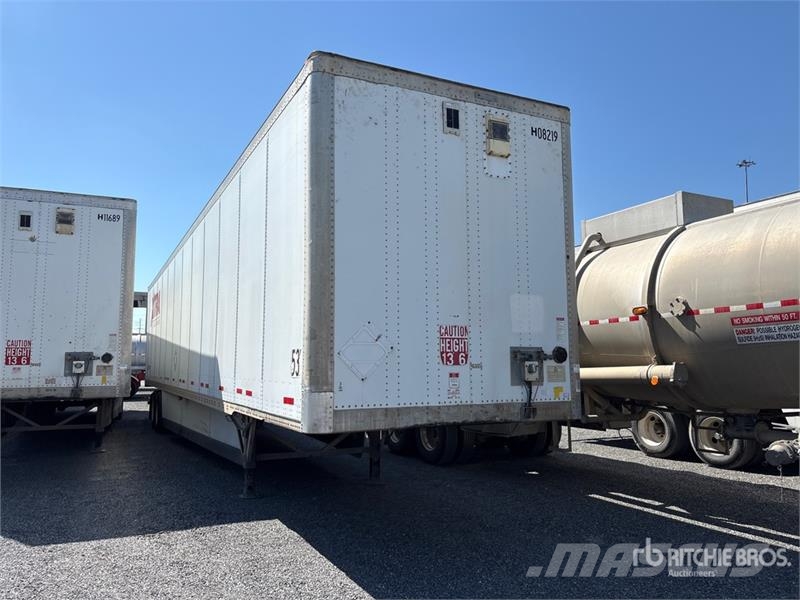 Wabash DVCVHPC 53 ft x 102 in T/A Van Trailer Prikolice zabojniki