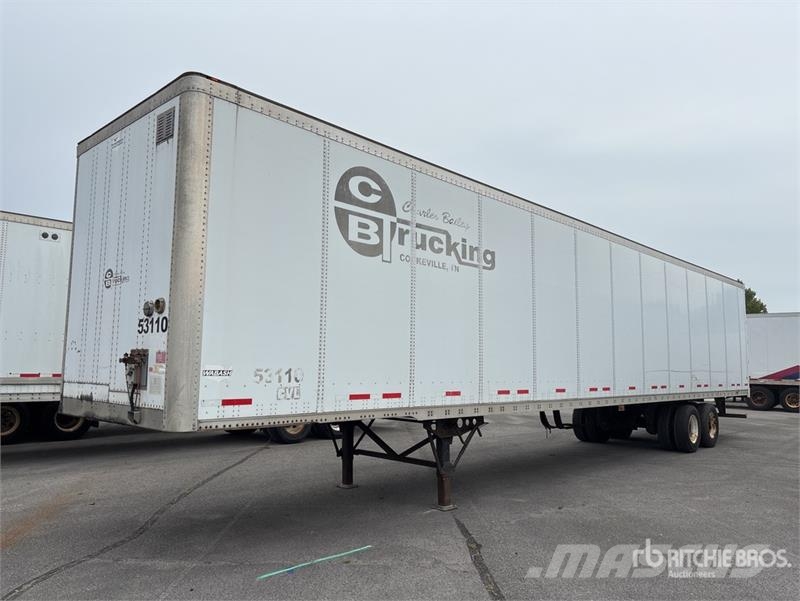 Wabash DVCVHPC 53 ft x 102 in T/A Van Trailer 박스 바디 트레일러