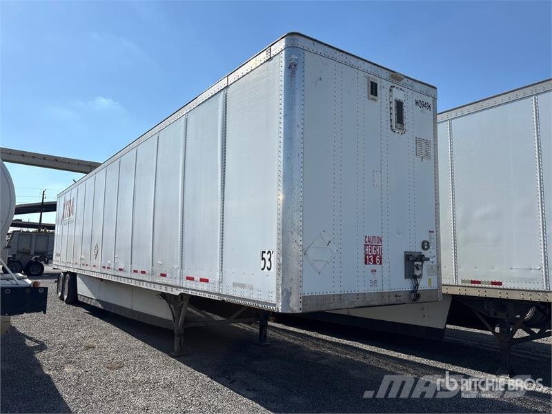 Wabash DVCVHPC 53 ft x 102 in T/A Van Trailer Prikolice zabojniki