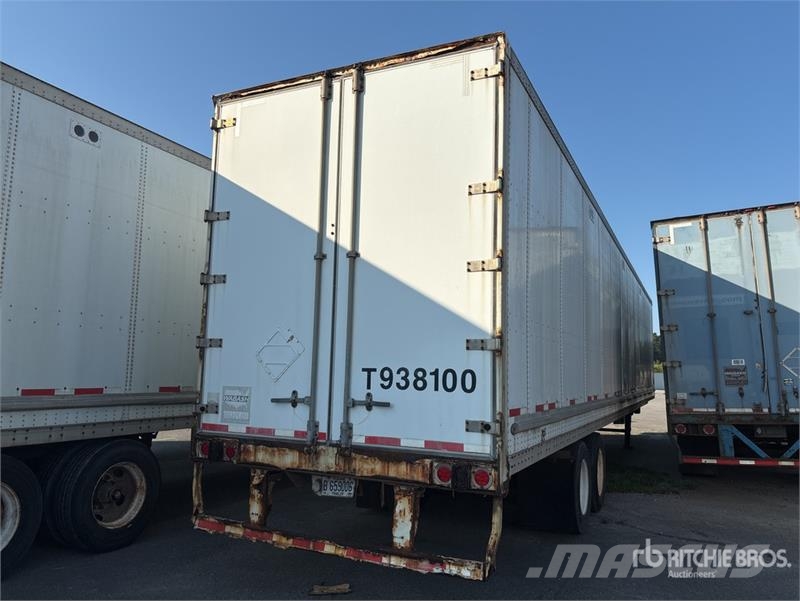 Wabash DVCVHPC 53 ft x 102 in T/A Van Trailer Van Body Trailers