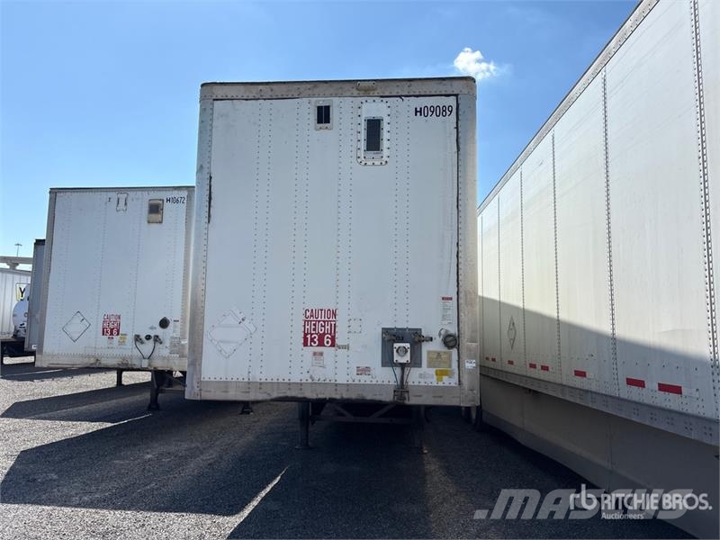 Wabash DVCVHPC 53 ft x 102 in T/A Van Trailer Prikolice zabojniki