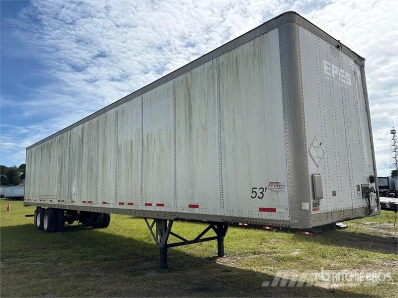 Wabash DVCVHPC 53 ft x 102 in T/A Van Trailer Skappåbygg