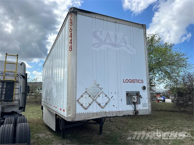 Wabash DVDBHPC 28 ft x 102 in S/A Van Trailer Прицепы-фургоны