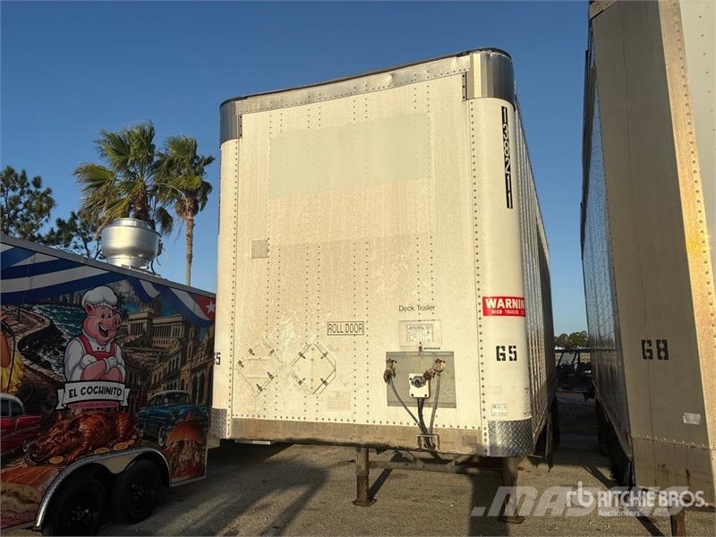 Wabash DVDBHPC 28 ft x 102 in S/A Van Trailer Przyczepy ze skrzynią zamkniętą