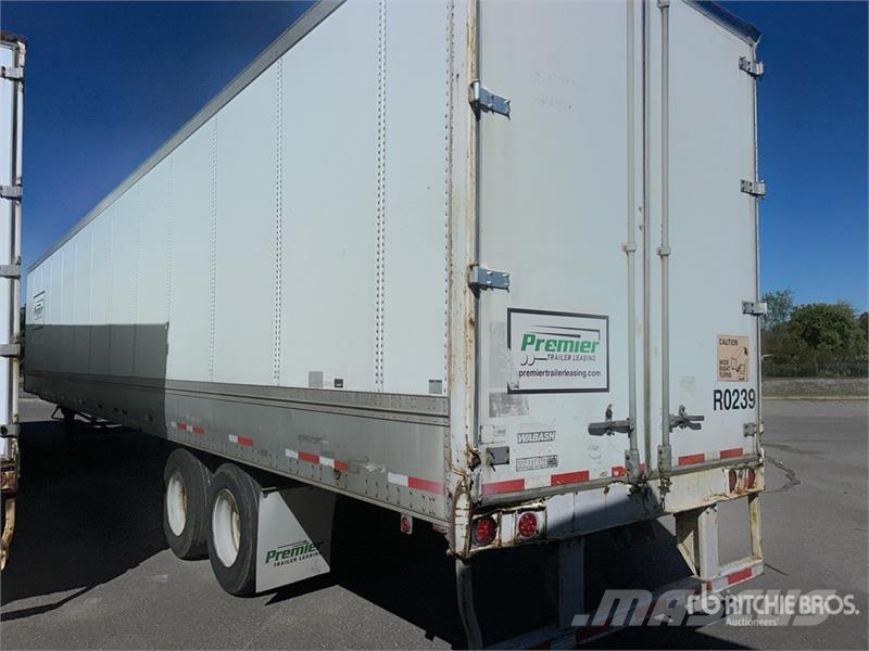 Wabash DVHDHPC 53 ft x 102 in T/A Van Trailer Prikolice zabojniki