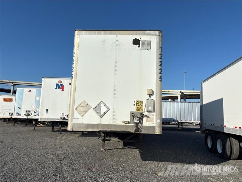 Wabash DVLSHPC 53 ft x 102 in T/A Van Trailer Furgons