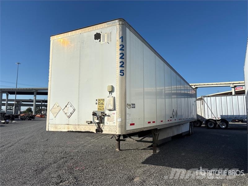 Wabash DVLSHPC 53 ft x 102 in T/A Van Trailer Furgons