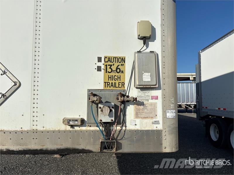 Wabash DVLSHPC 53 ft x 102 in T/A Van Trailer Furgons