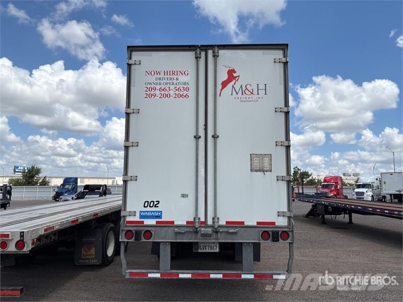 Wabash DVLSHPC 53 ft x 102 in T/A Van Trailer Van Body Trailers