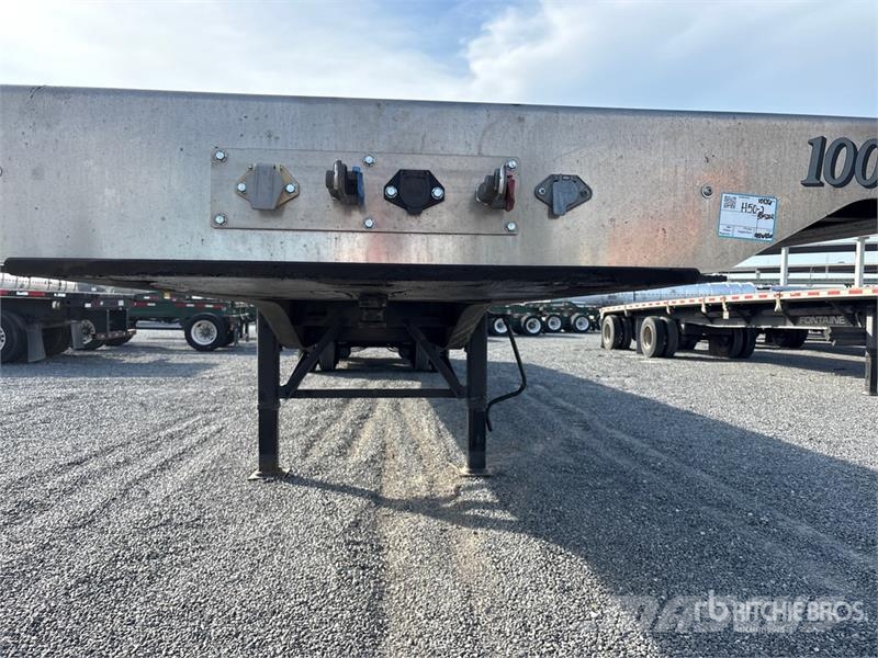 Wabash FLC1TCM 48 ft T/A Spread Axle Flatbed Trailer Planhengere