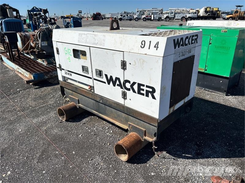 Wacker G-25 20 kW Skid-Mounted Generator Set (Inoperable) Geradores a diesel