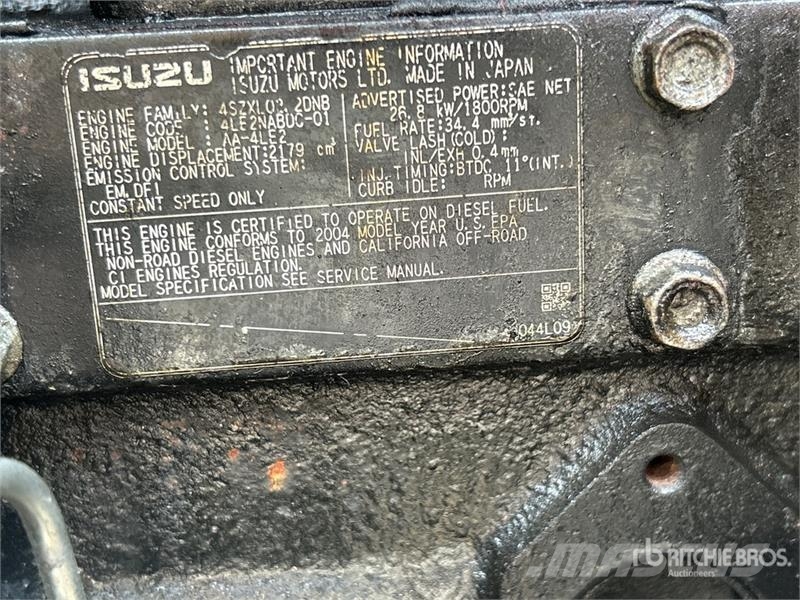 Wacker G-25 24.4 kW Mobile Generator Set Diesel Generators