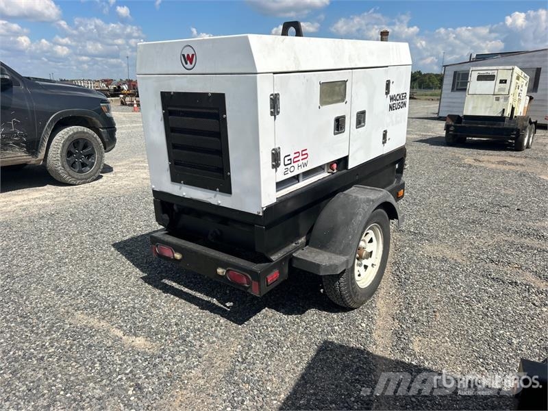 Wacker G-25 24.4 kW Mobile Generator Set Diesel Generators