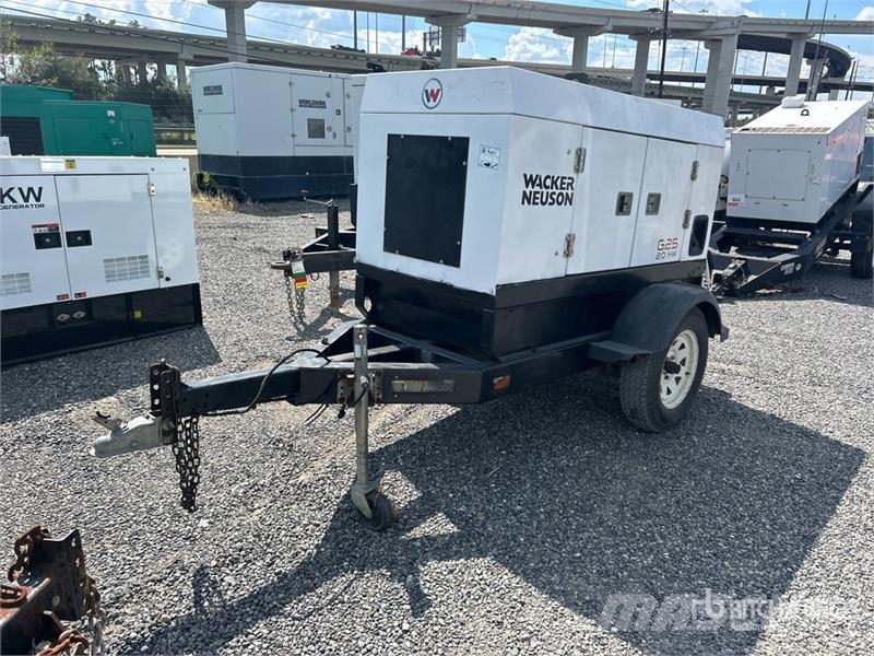 Wacker G-25 24.4 kW Mobile Generator Set Diesel Generators