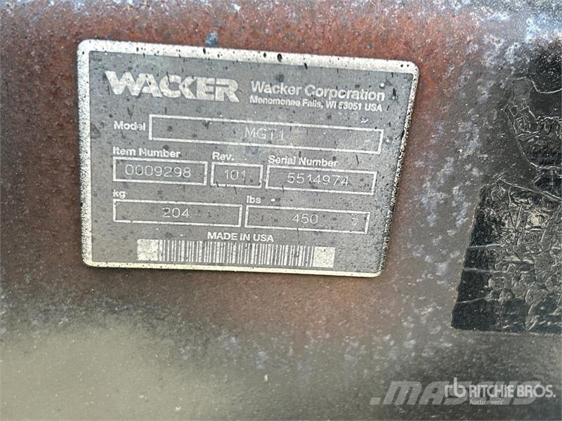Wacker G-25 24.4 kW Mobile Generator Set Diesel Generators