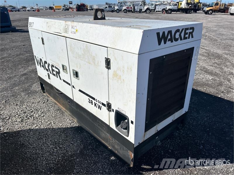 Wacker G-50 48 kW Skid-Mounted Generator Set (Inoperable) Geradores a diesel