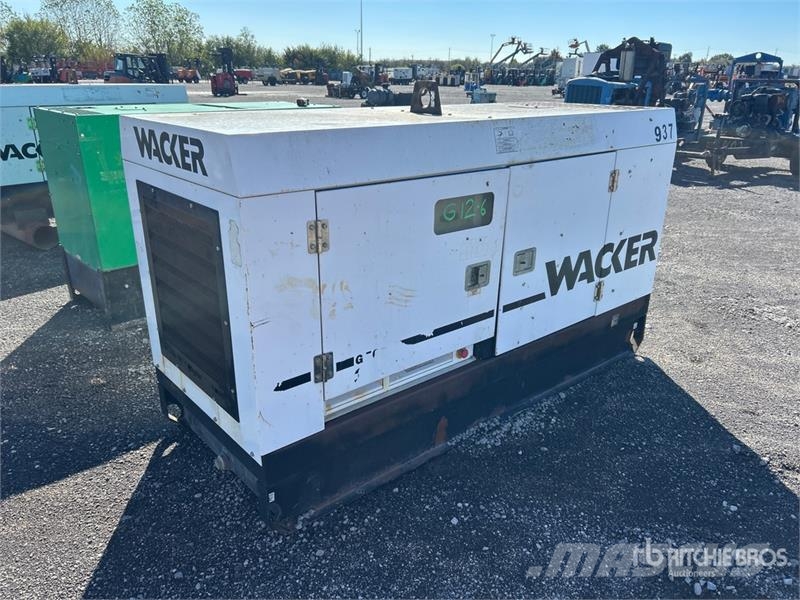 Wacker G-50 48 kW Skid-Mounted Generator Set (Inoperable) Geradores a diesel