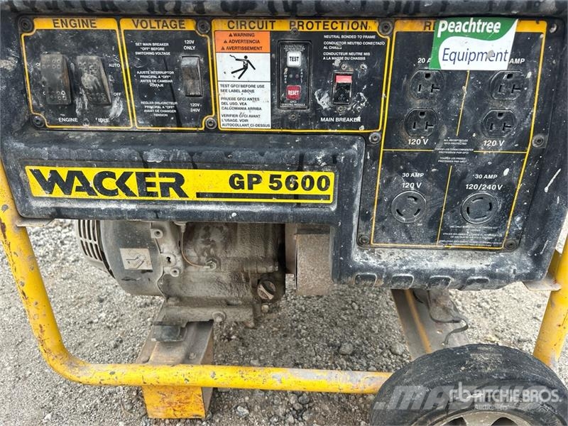 Wacker GP 5600A 5.6 kW Skid-Mounted Generator Set Дизельные генераторы