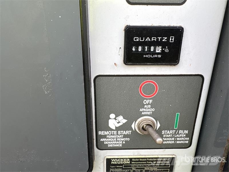 Wacker Neuson G-25 24.4 kW Mobile Generator Set Generadores diesel