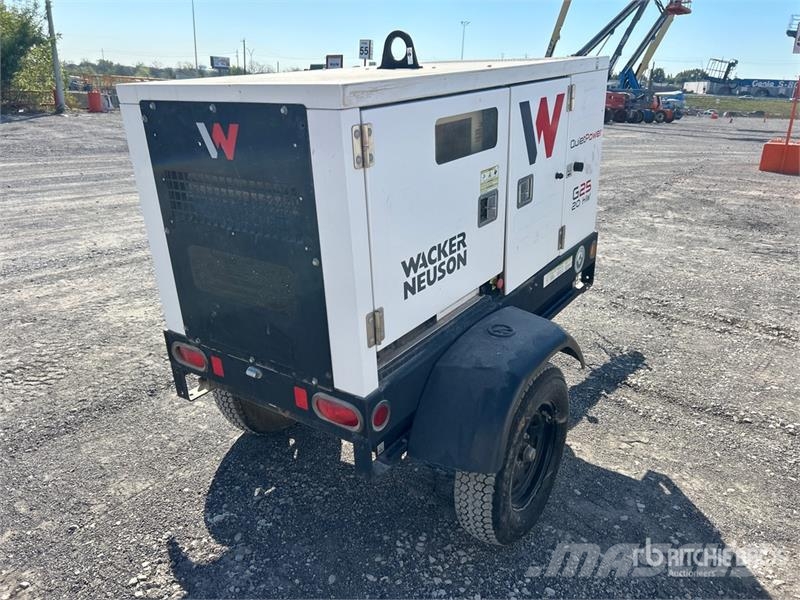 Wacker Neuson G25 20 kW Mobile Generator Set Diesel Generators