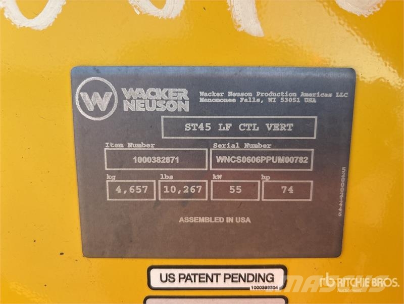 Wacker Neuson ST45 Kompaktlader