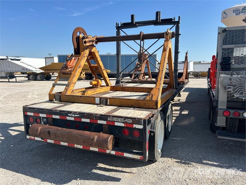 Wade WHT-42FT 42 ft T/A Step Deck Trailer Tieflader