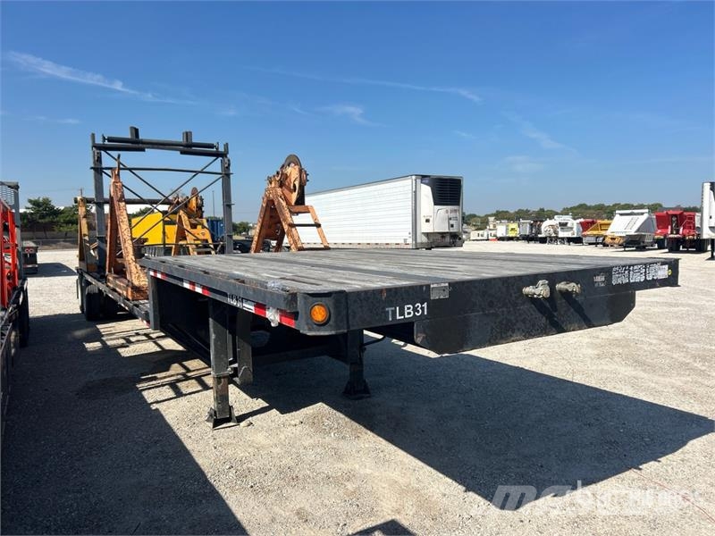 Wade WHT-42FT 42 ft T/A Step Deck Trailer Tieflader