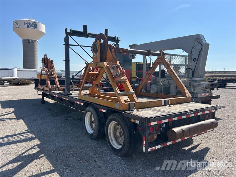 Wade WHT-42FT 42 ft T/A Step Deck Trailer Tieflader