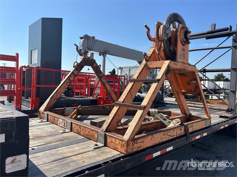 Wade WHT-42FT 42 ft T/A Step Deck Trailer Tieflader