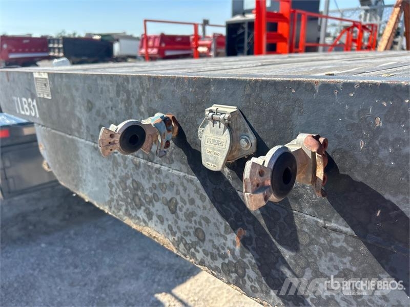 Wade WHT-42FT 42 ft T/A Step Deck Trailer Tieflader
