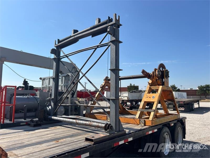 Wade WHT-42FT 42 ft T/A Step Deck Trailer Tieflader