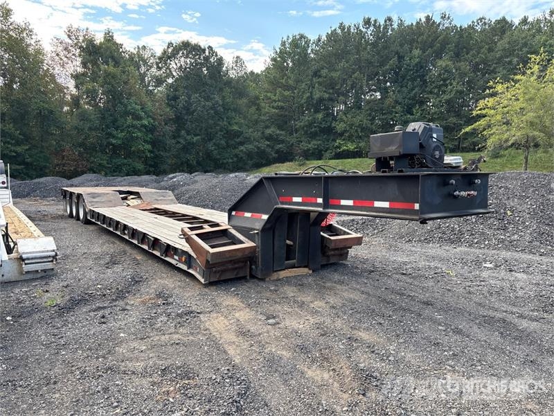 Wallace DLBT50-3 Tri/A Removable Gooseneck Lowboy Nizki nakladalci