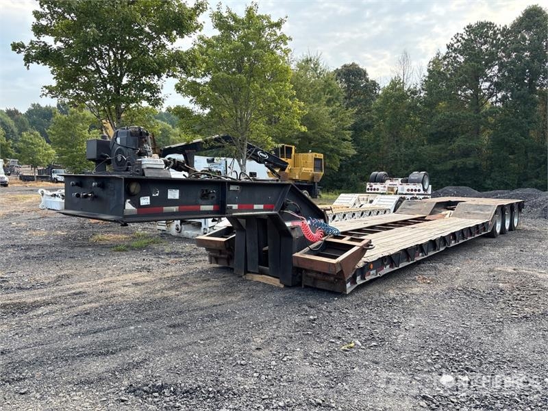 Wallace DLBT50-3 Tri/A Removable Gooseneck Lowboy Nizki nakladalci