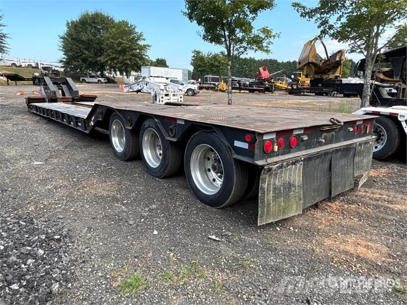 Wallace DLBT50-3 Tri/A Removable Gooseneck Lowboy Nizki nakladalci