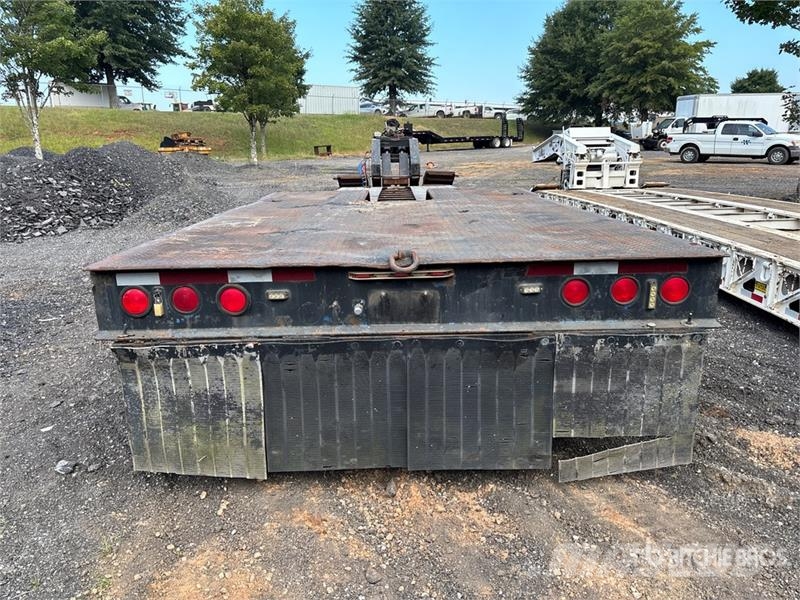 Wallace DLBT50-3 Tri/A Removable Gooseneck Lowboy Nizki nakladalci