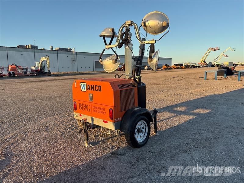 Wanco 6 kVA Light Tower Gaismas torņi