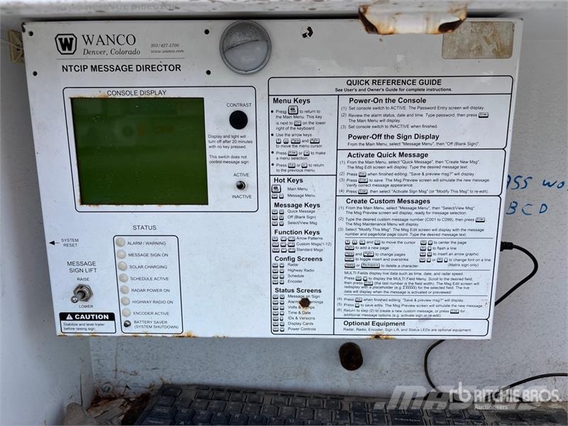 Wanco Solar Message Board (Inoperable) Digerleri
