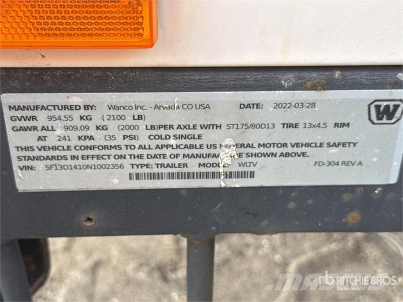 Wanco WLT4MK106KVL 8 kW Light Tower Light towers