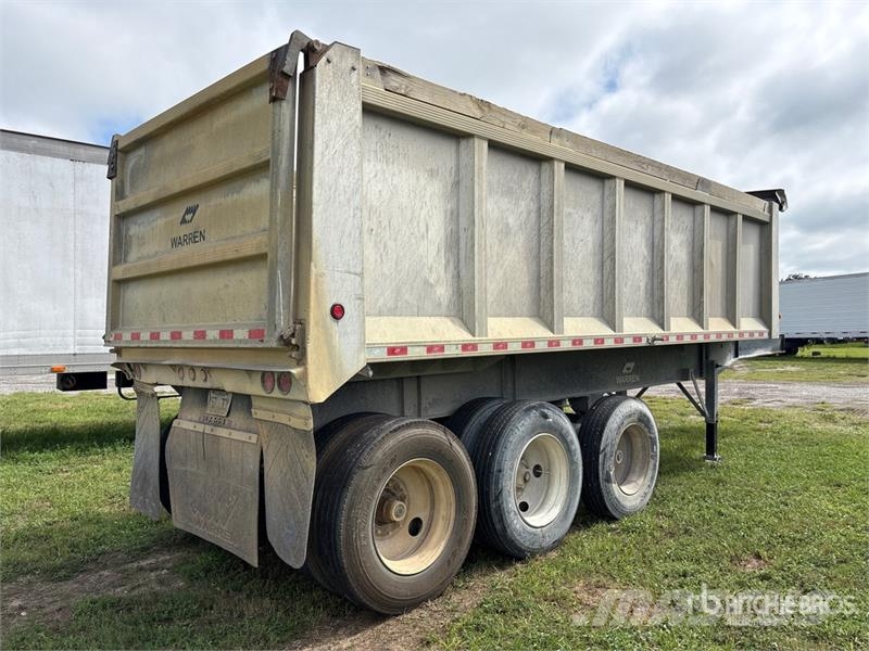Warren 30 ft 6 in Tri/A End Dump Trailer 티퍼 트레일러