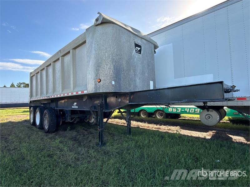 Warren 30 ft 6 in Tri/A End Dump Trailer Remorci basculante