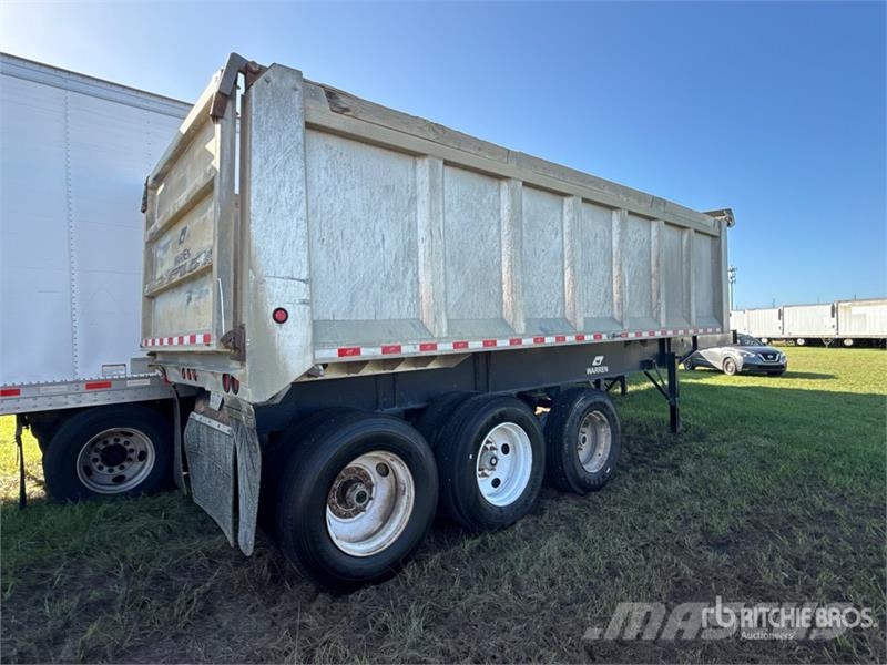 Warren 30 ft 6 in Tri/A End Dump Trailer Remorci basculante