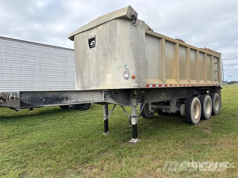 Warren 30 ft 6 in Tri/A End Dump Trailer 티퍼 트레일러