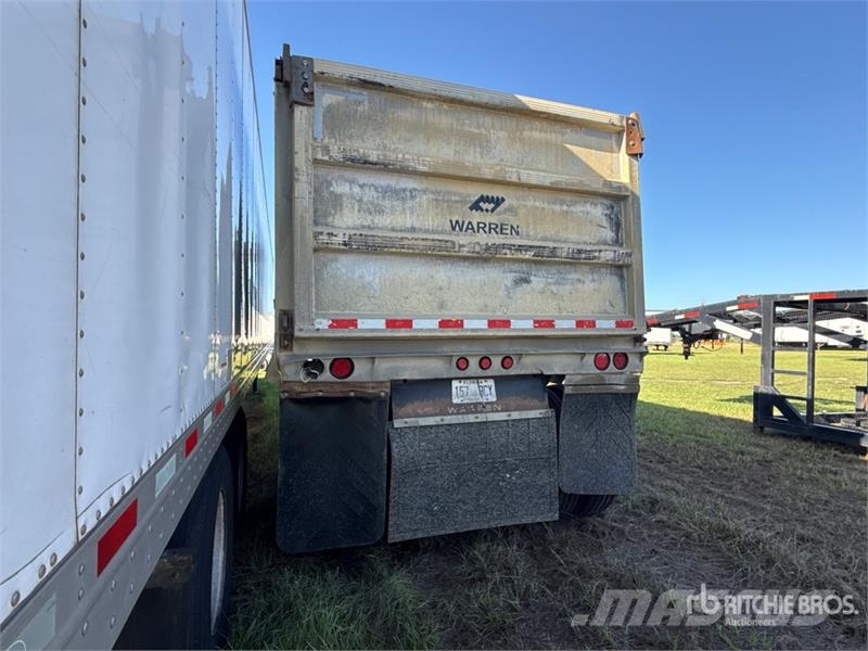 Warren 30 ft 6 in Tri/A End Dump Trailer Remorci basculante