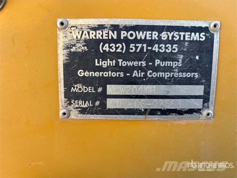 Warren WCW204MH Mobiilsed valgustusseadmed