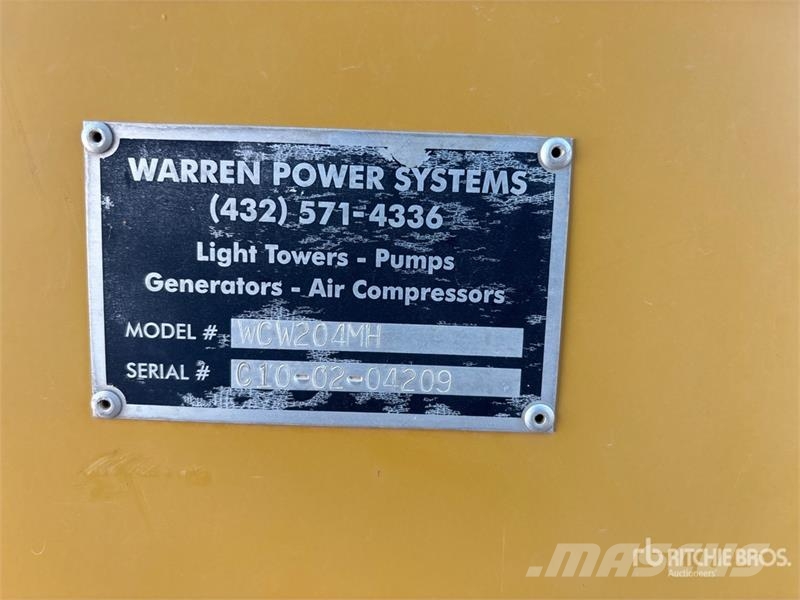 Warren WCW204MH Lichtmasten